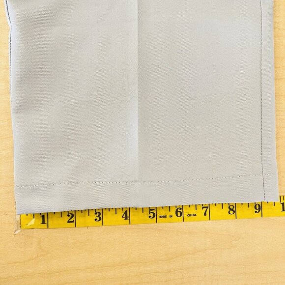 Haggar Men's Dress Pants Size 40x29 Straight Leg Mid Rise Sand Color Classic - Picture 10 of 11